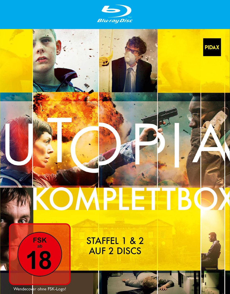SnelShoppen - Utopia Komplettbox - Dystopische Thriller-Serie, Spannende Verhalen, Cultstatus, Perfect voor Boekliefhebbers, 7 Delen, Geschikt voor Vo