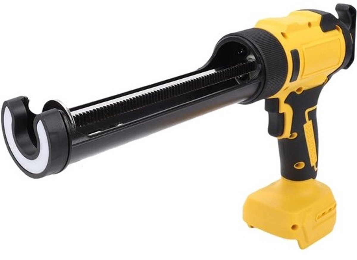 Draadloos - kitpistool - Elektrisch - Voor afdichten - en vullen - 6 snelheidsinstellingen - 10 Oz - capaciteit - Geel