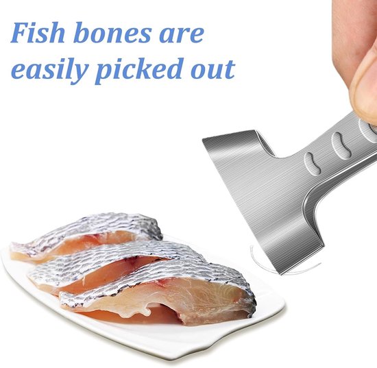 Roestvrijstalen Vis Tang voor Precisie, 4.5 x 11.3 cm - Professionele Haringbeen Pincet voor Keuken, Ideaal voor Haar en Bot Verwijdering, Duurzaam en Robuust — afbeelding 4