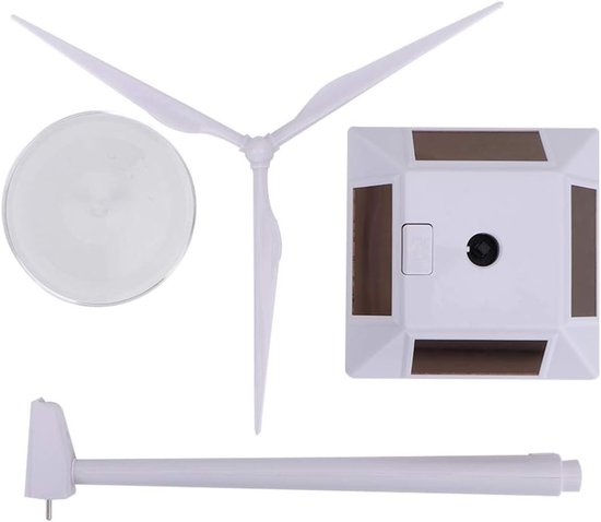 Educatief Zonne-energie Windmolen Speelgoed voor Kinderen - Interactieve Pinwheel voor Wetenschappelijke Les en Decoratie voor Thuis en Kantoor — afbeelding 4