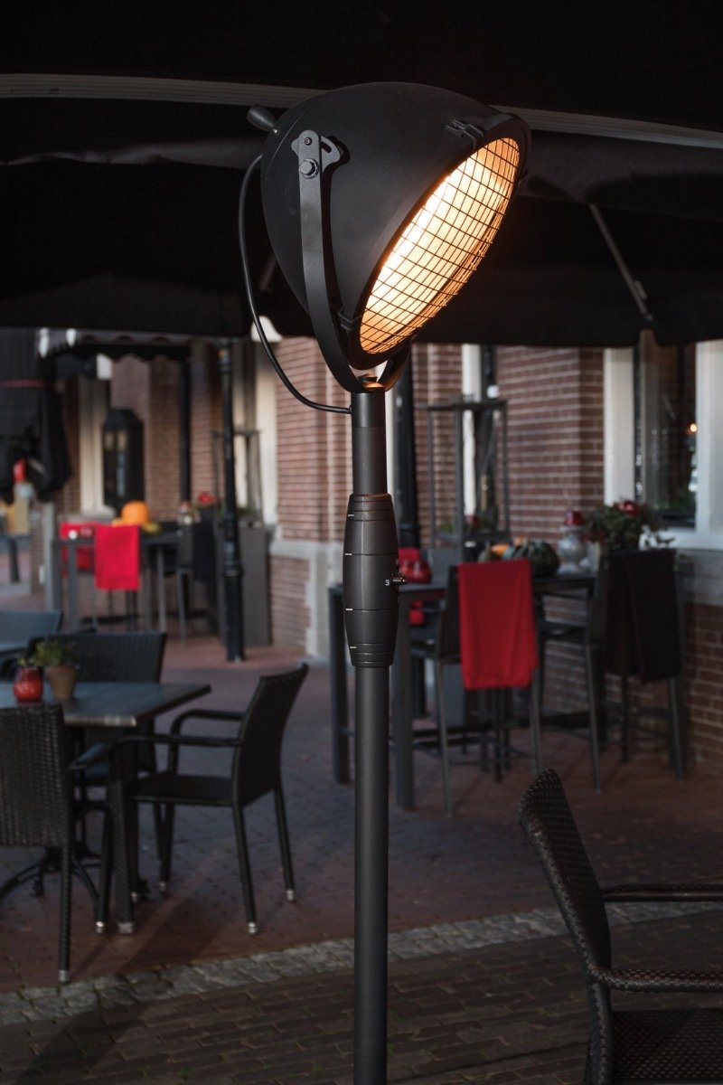 Sunred Indus Bright 2100 W - Freestanding patio heater - Black