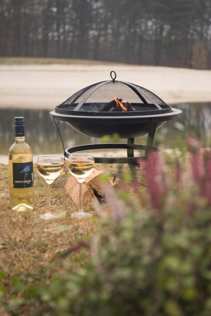 RedFire Atlanta Fire Bowl - Ø 51 cm - Black