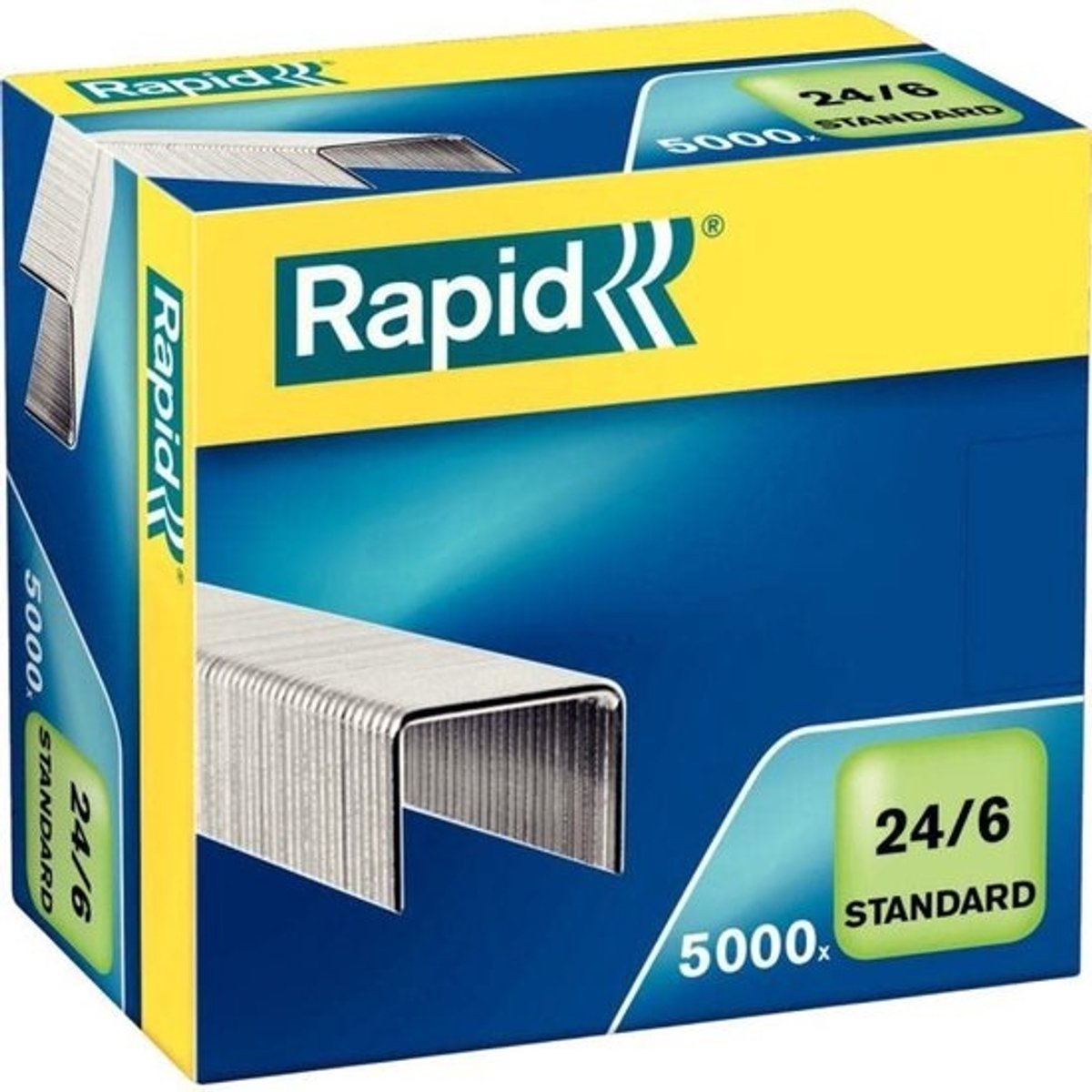 Doos nietjes - Kantoornietjes - Voor papierwerk - Grote verpakking - 24/6