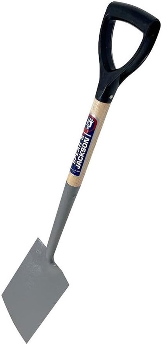 Gesmede graafspade - tuinspade en schop - voor zwaar tuinwerk - massieve gesmede kop - lengte 98,5 cm