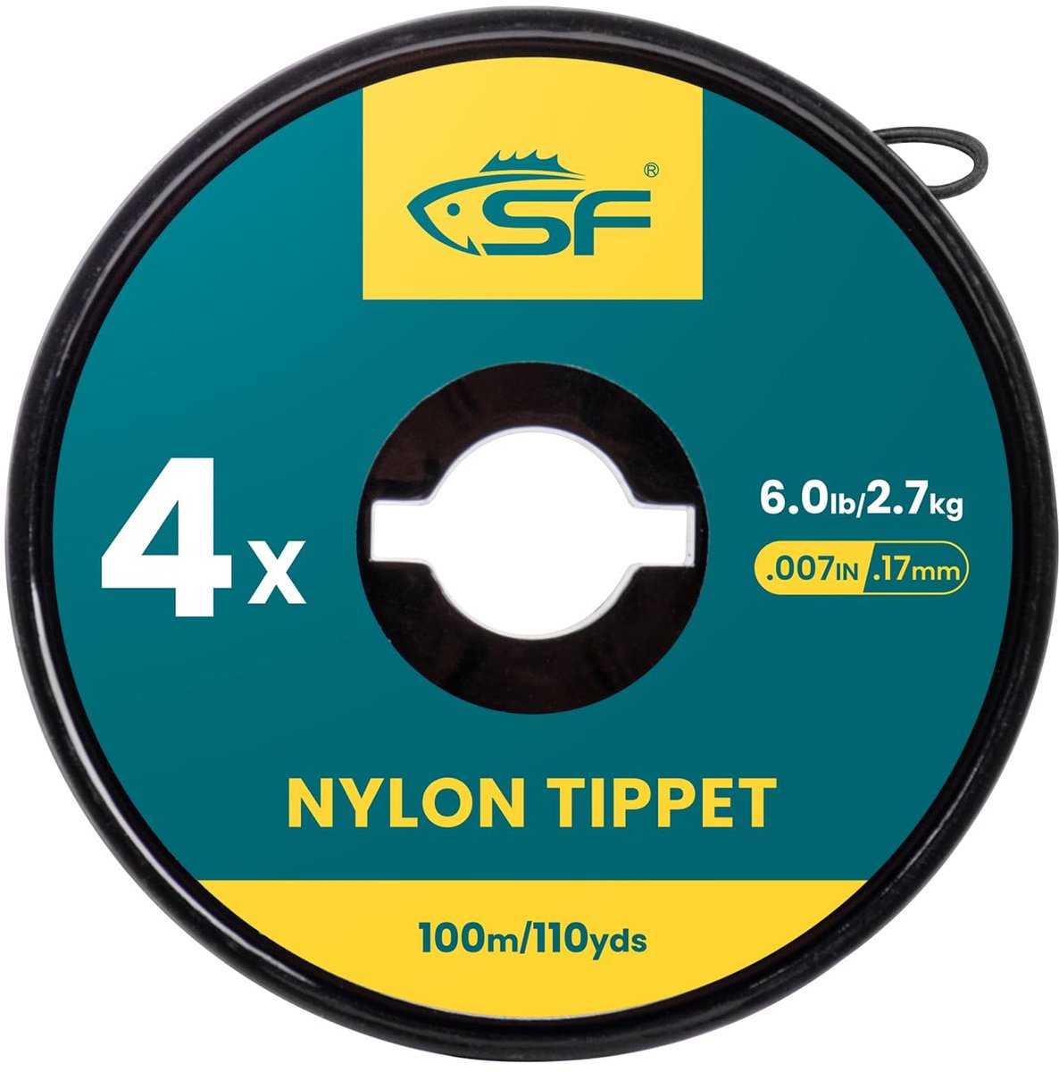 SF Clear Monofilament Nylon Tippet Lijn Vliegvissen Tippets Leiders Forel # 100M 4X 1 Pack - ShopVlot