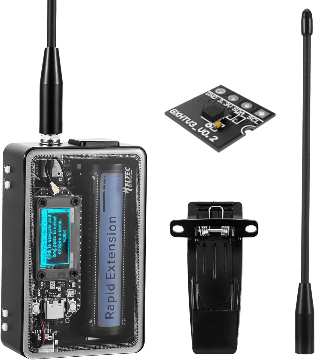 LoRa ESP32 V4 ontwikkelingsbord - 2800 mAh batterij - GPS & TH-sensor - ideaal voor IoT en Smart Home - ShopVlot