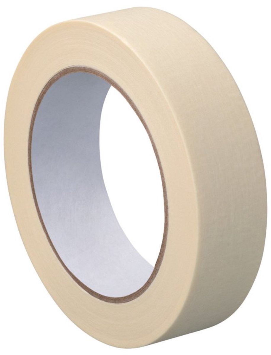 WESTEX afplakband crêpe professioneel, beige, 36 mm × 50 m