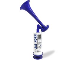 Extreem Luide Luchtfluit, Herbruikbare Sporthoorn voor Evenementen, Blauwe Fanfare met Pomp en Signaalfunctie
