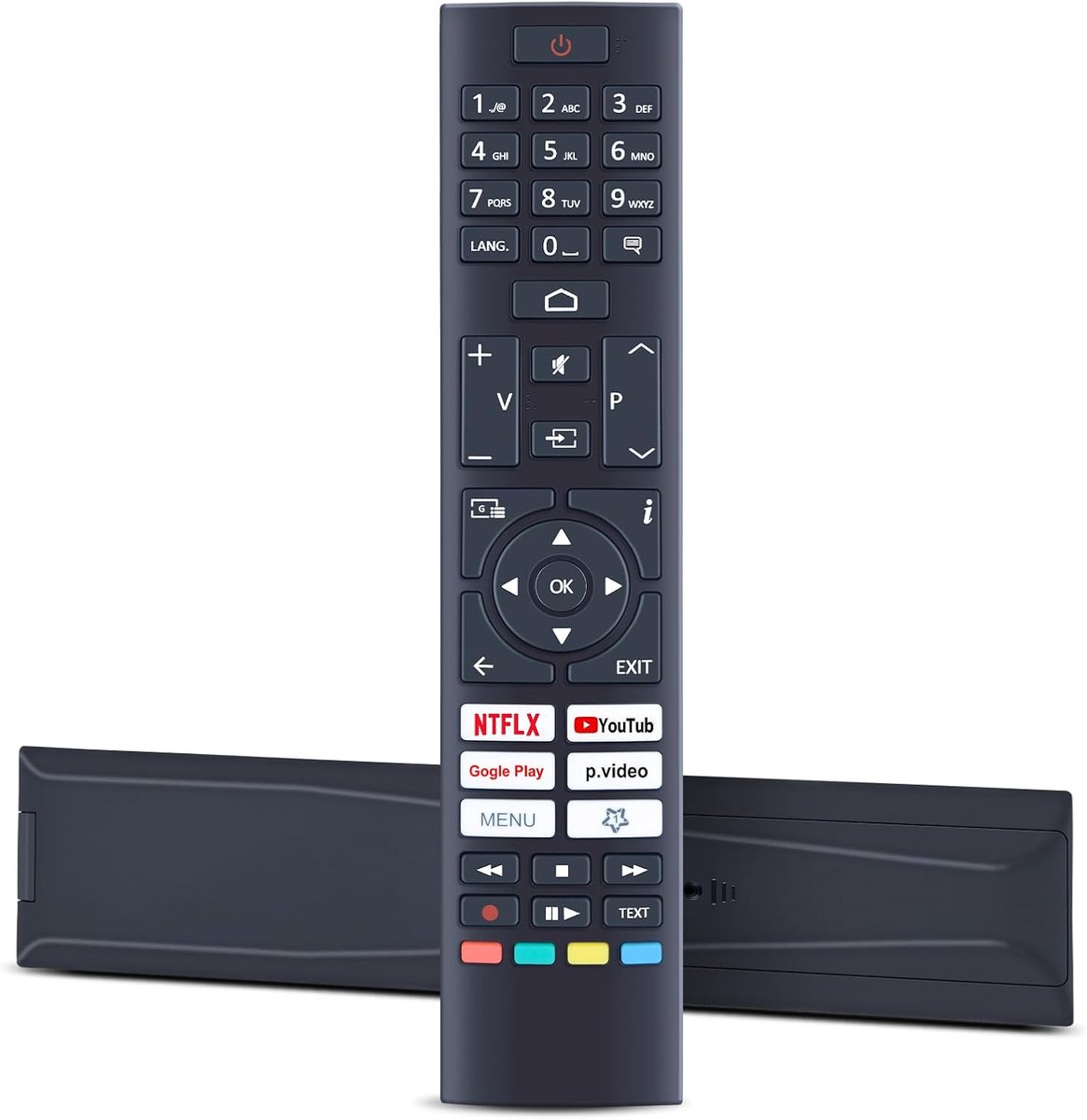 RC45157 Replacement Remote Control Suitable for Daewoo/JVC TV RM-C3605 RM-C3607 65VAQ8235 LT-50VAQ7235 LT-55VAO9235 - ShopVlot