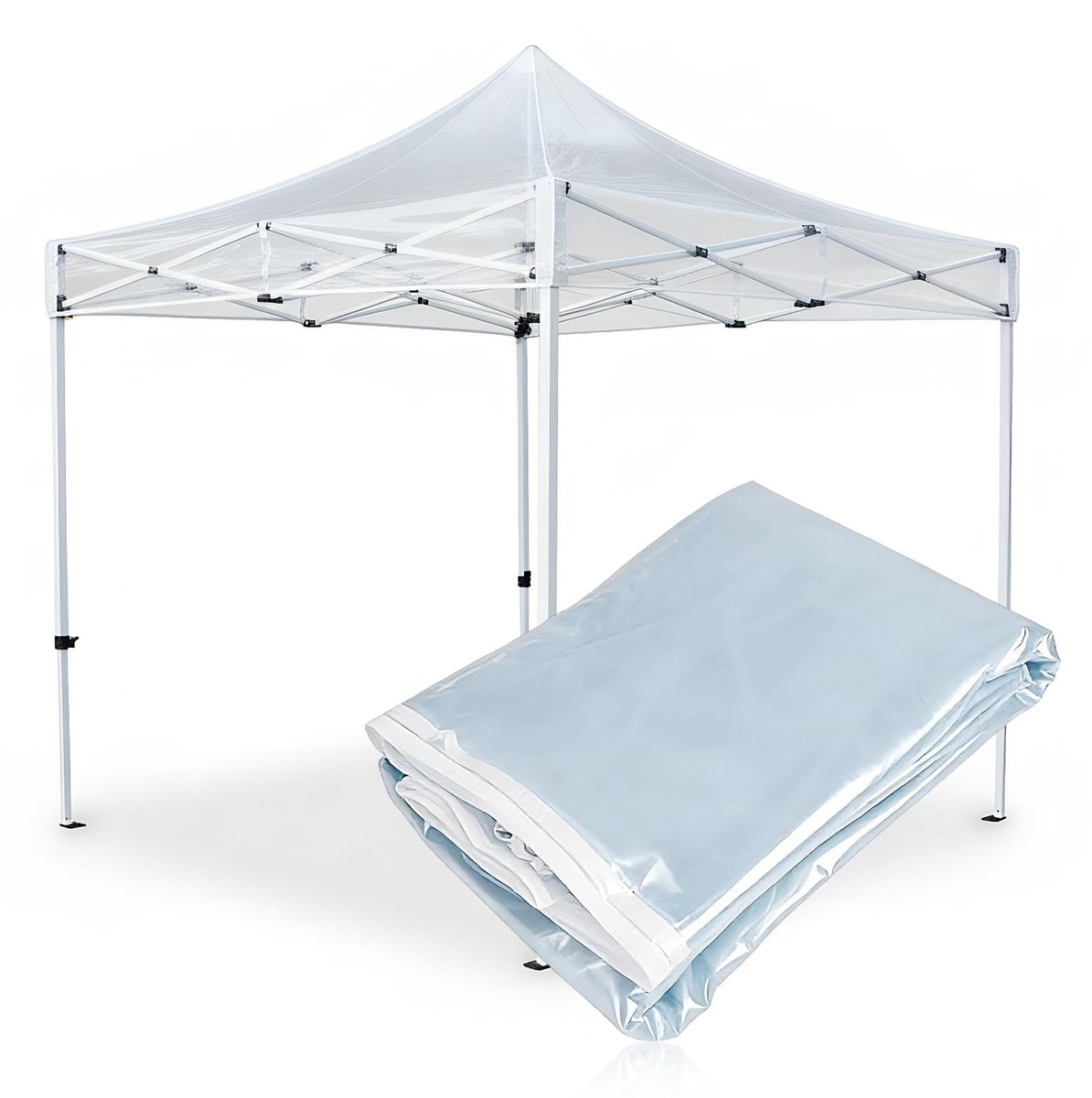 Elzusha - Transparante Gazebo Vervangluifel 2x2M