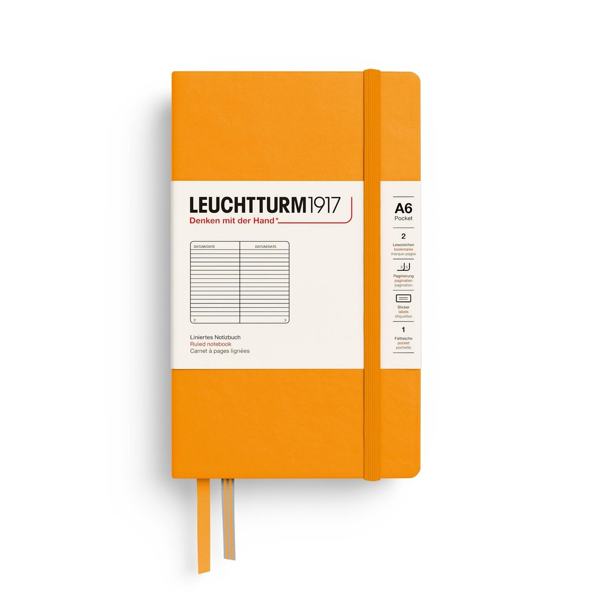 Elzusha - A6 Hardcover Notebook met Genummerde Pagina's