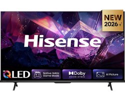 Hisense 43E7S PRO SmartTV - 43 inch - 4K Hi-QLED - 2026 - Native 144Hz Game Mode - Hi-QLED Colour - Built-in Subwoofer - AI Picture - AI Smooth Motion - AMD FreeSync Premium - Dolby Vision Atmos