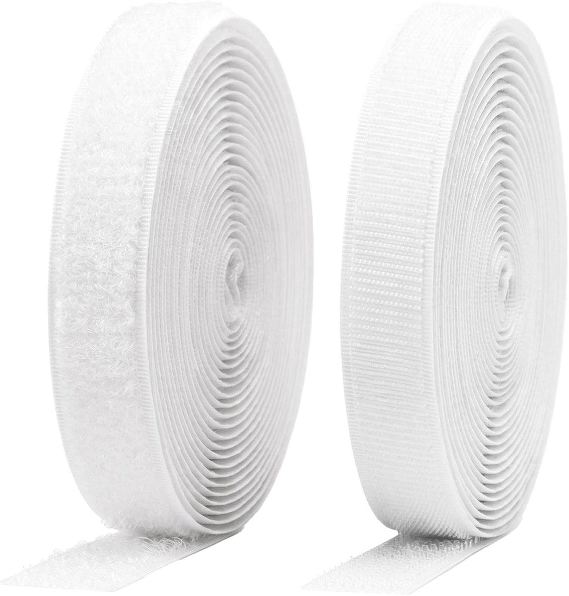 Klittenband om te naaien - Zwart - 20 mm x 10 m - Robuust en Duurzaam - Voor Textiel en Doe-Het-Zelf