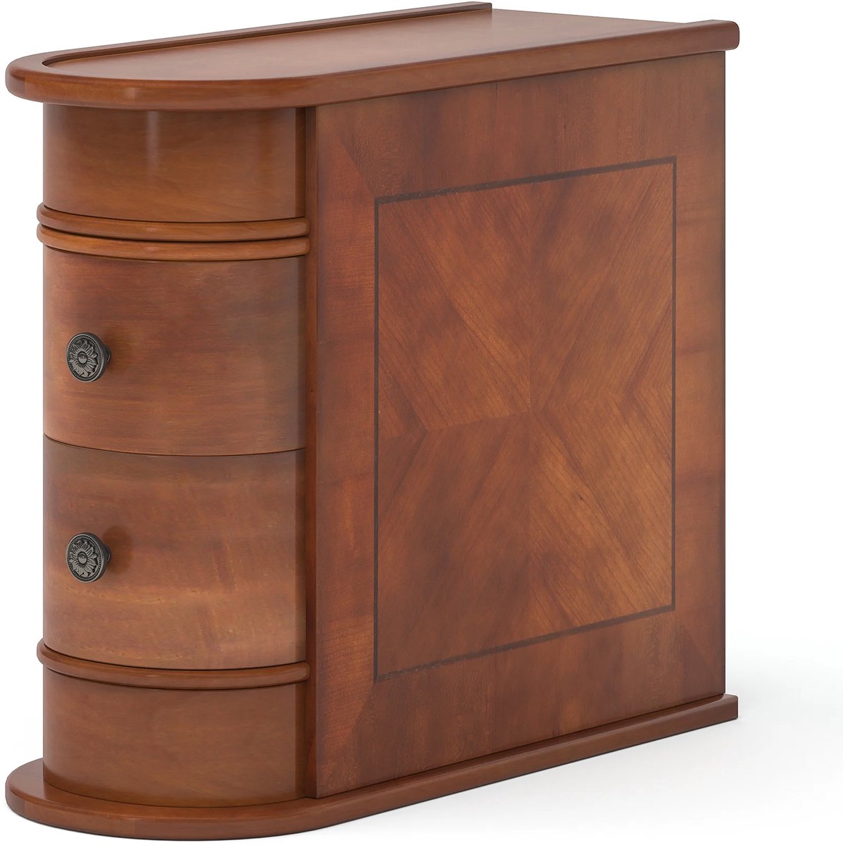 Mura Salontafel - Nachtkastje - Bijzettafel - Nachttafel - Nightstand - Opbergtafel - Slaapkamer Tafel - Massief Hout - Bruin
