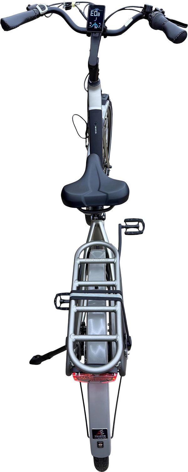 Vogue Mestengo 50cm Elektrische Fiets Hydraulische Remmen met Middenmotor - Mat Grijs — afbeelding 5