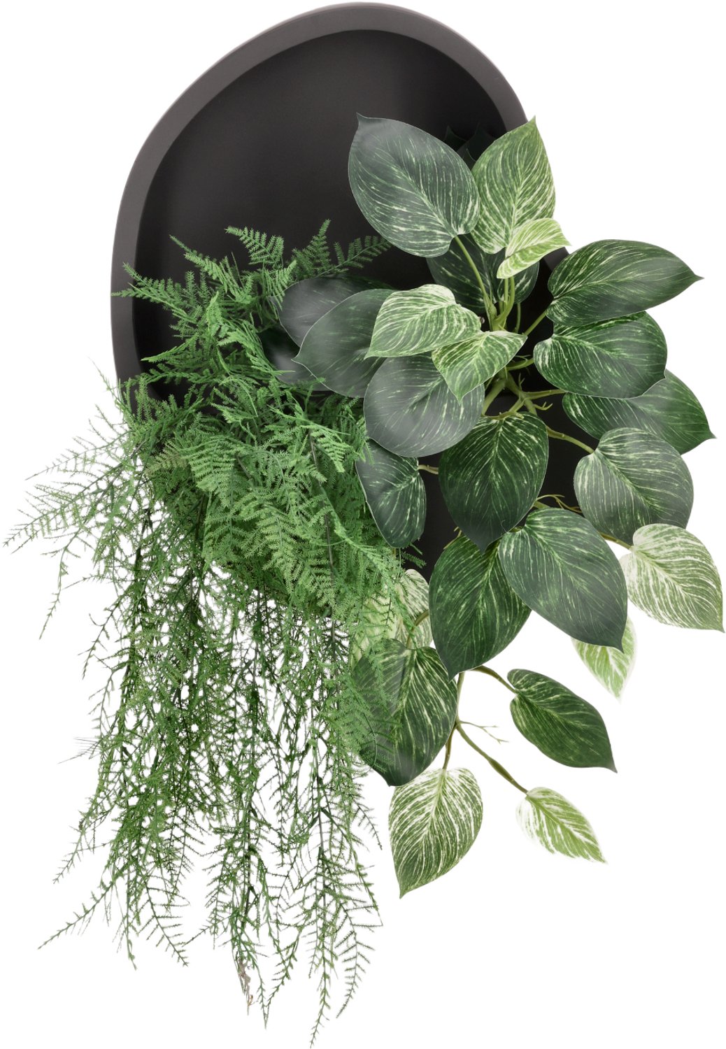Wandhanger Kevin - DIY Wanddecoratie Kunstplanten 85x65cm
