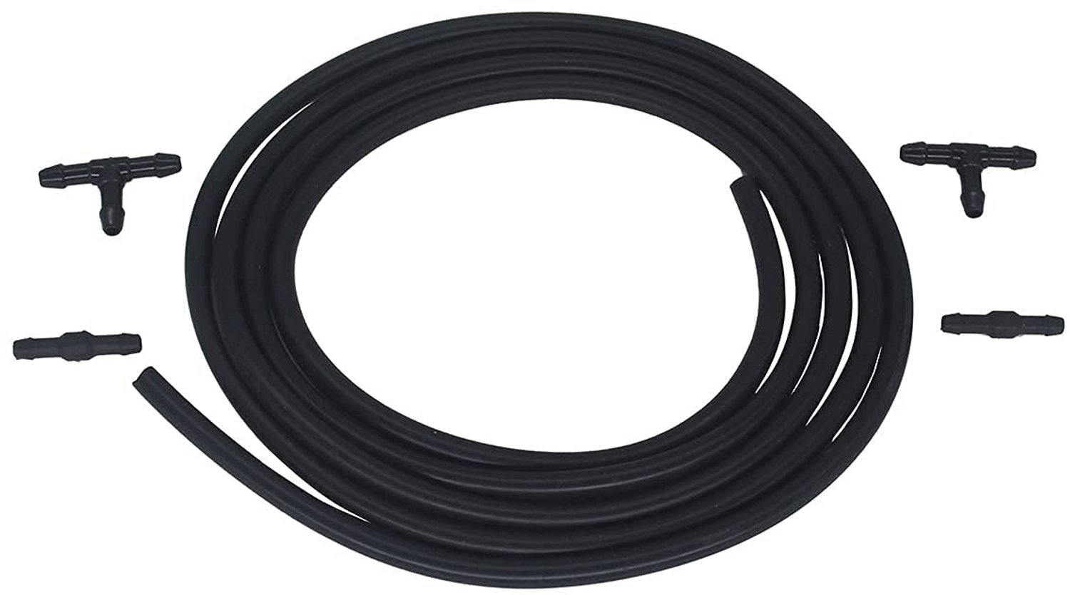 Windschermwasserpijp reparatieset 2M - T-stuk & I-stuk connector - voor verbinden auto waterpomp en spuiten - ServiceTopper