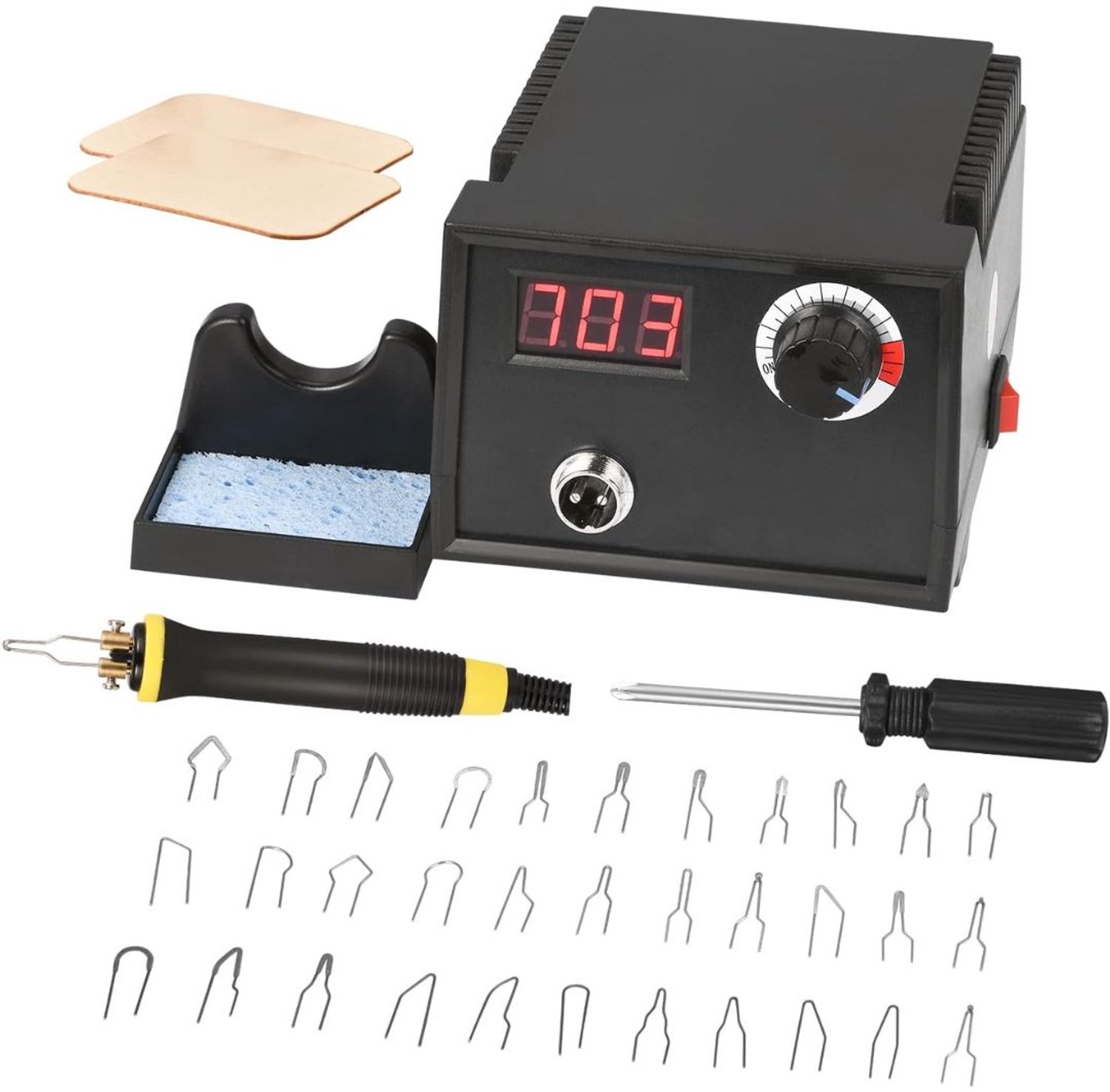 Zolvano® Houtbrander Set - Pyrografie Machine - Soldeerbout - Hobby & Professionals - Zwart