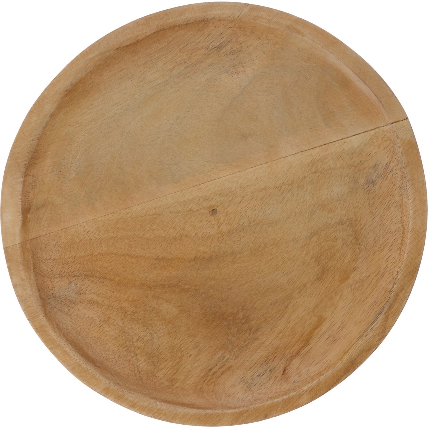 EH Excellent Houseware - Houten bord NIG van mangohout, Ø 28 cm