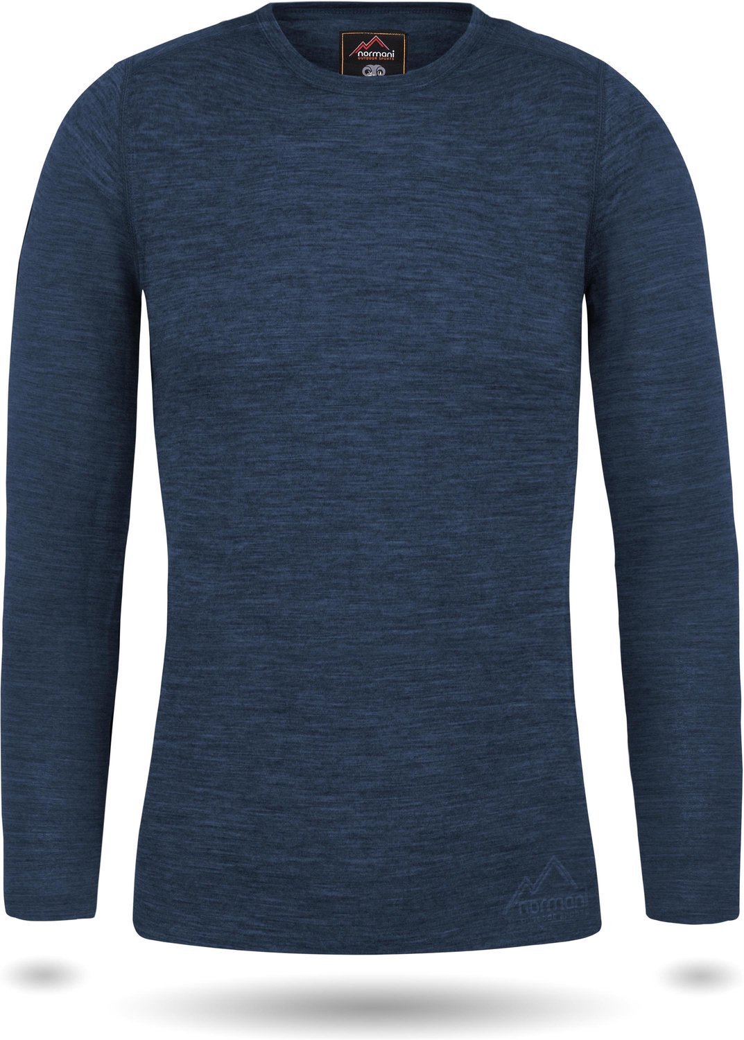 Dames-merino-shirt met lange mouwen „Mandurah“