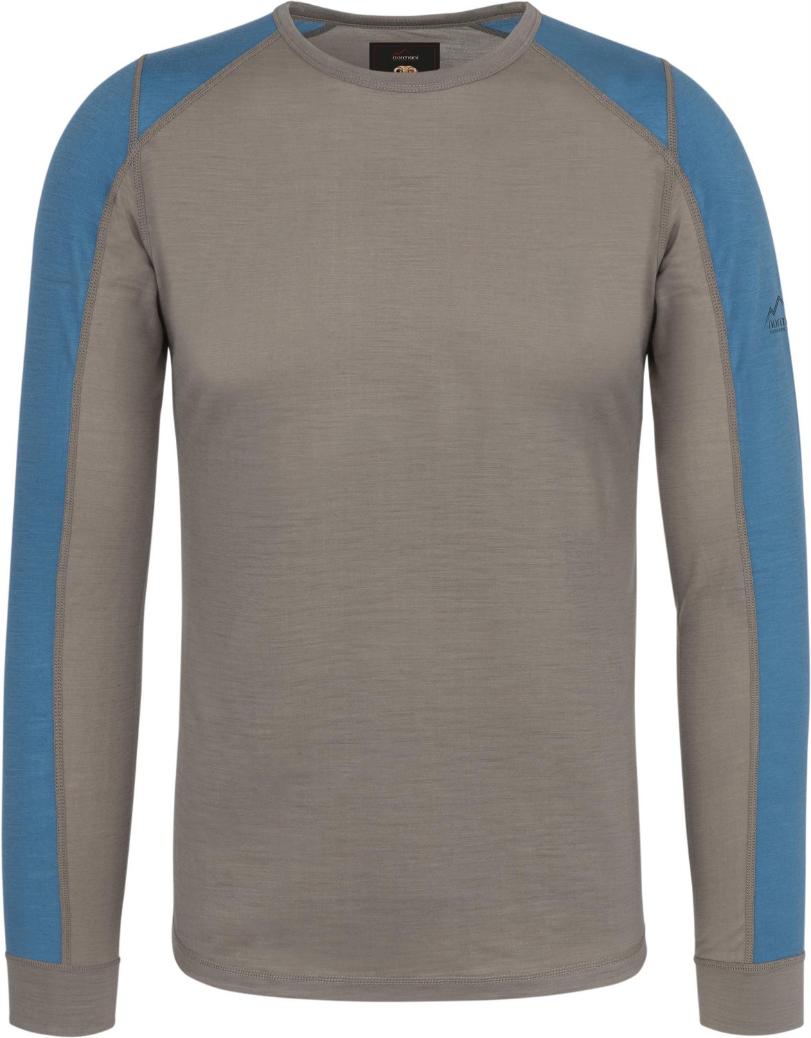 Heren-shirt met lange mouwen van merinowol „Devonport“