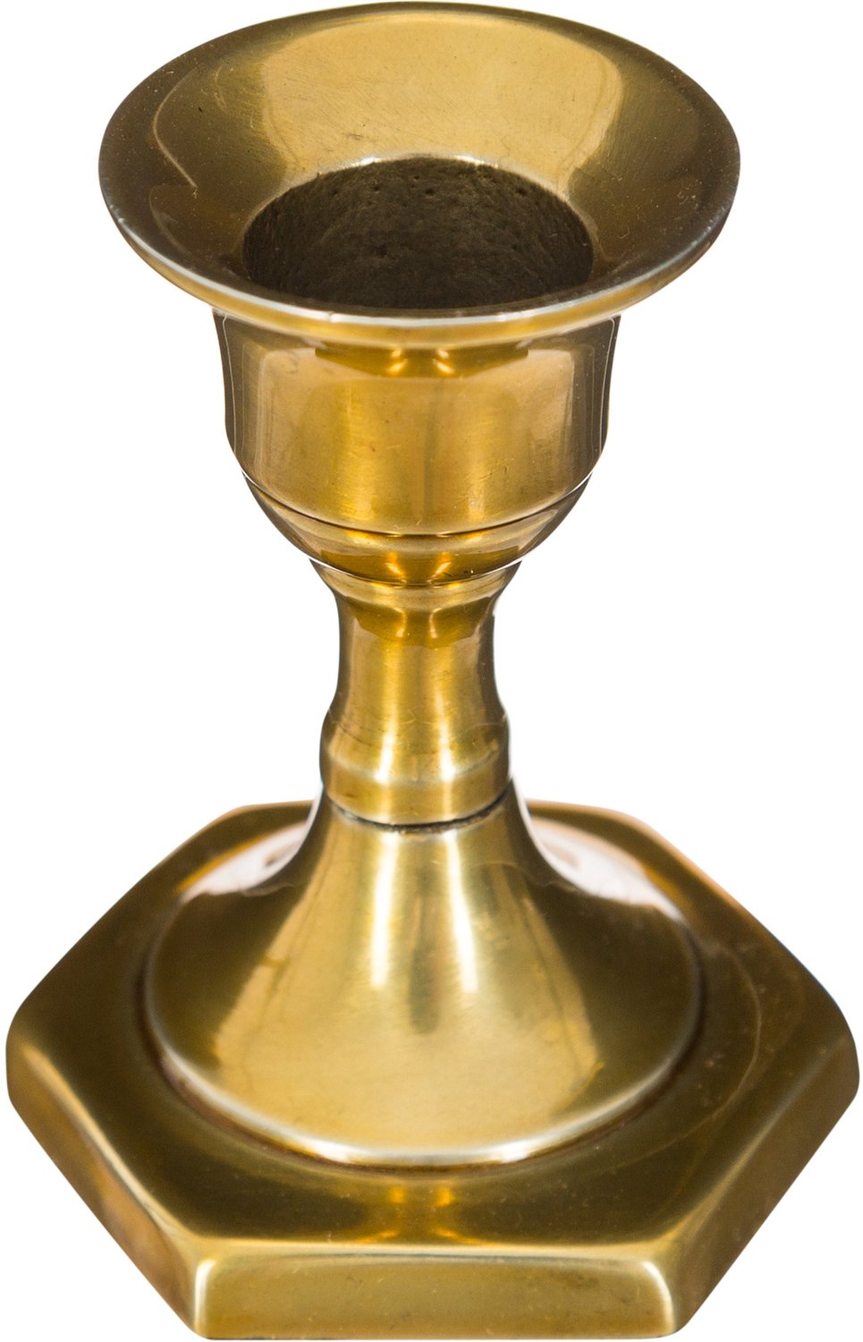 Atmosphera Kandelaar voor dinerkaars, metaal, goud, 7,5 cm