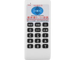 ID-kaartlezer - RFID-kaartlezer - Toegangsbeheer - Automatische frequentiedetectie - 12 x 5 x 3 cm - Zwart