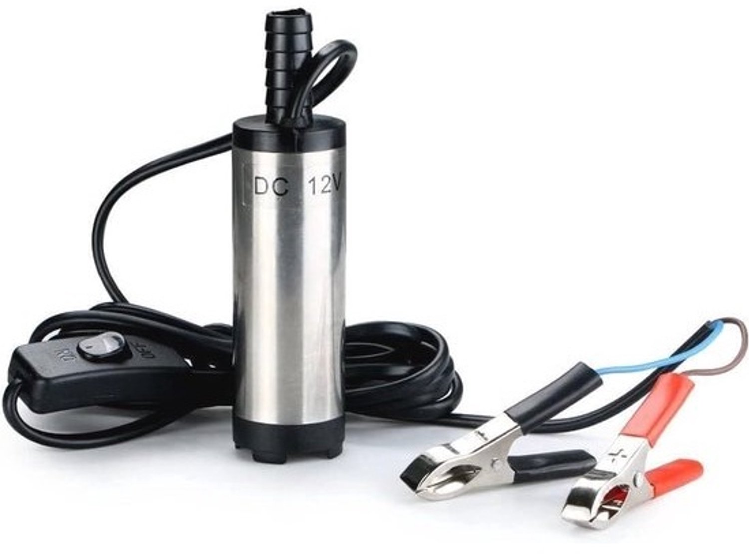 QPFO® - 12V dompelpomp voor brandstof en water - 38mm - Voor auto, tractor en landbouwmachines