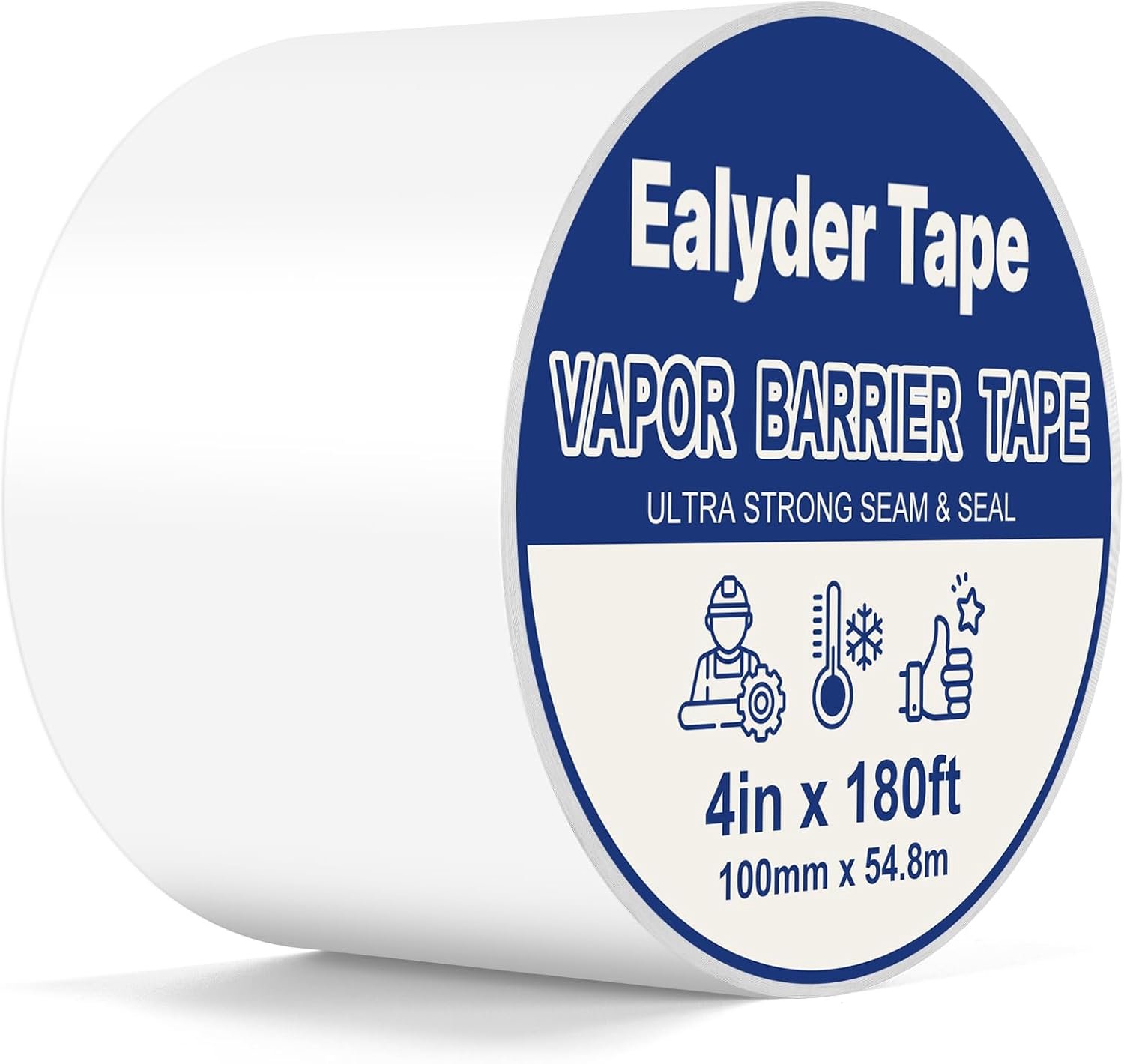 Steam Screen Adhesive Tape 100 mm x 54.8 m, Strong Adhesive Steam Resistant Adhesive Tape, High Quality Adhesive Tape - ShopVlot