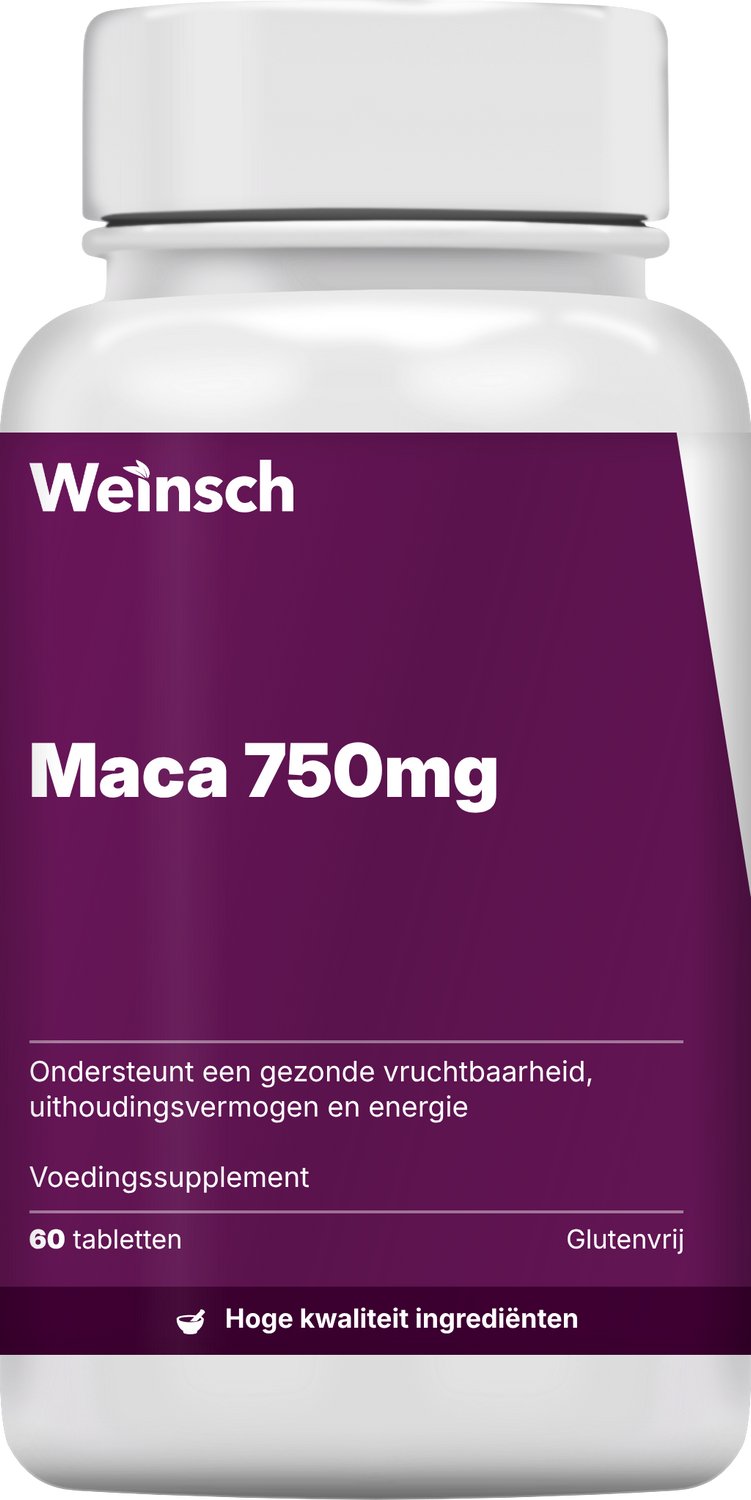 Weinsch Maca 750mg | 560mg | 60 tabletten