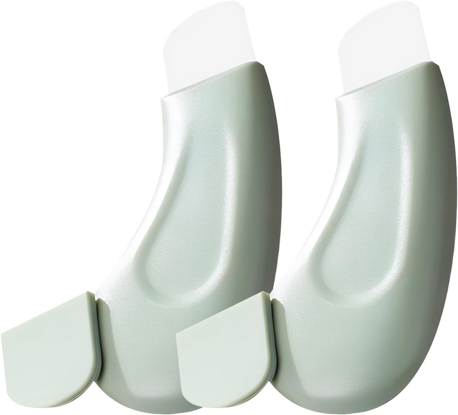 Zwart hoofdje verwijderaar set van 2, roestvrij staal en silicone, ideaal voor mee-eters, puistjes en huidonzuiverheden, geschikt voor alle huidtypes
