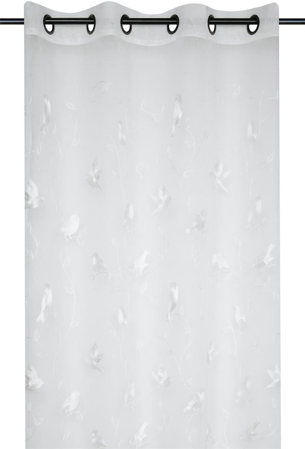 STOF - Gordijn met ringen, SCARLETT, 140 x 260 cm