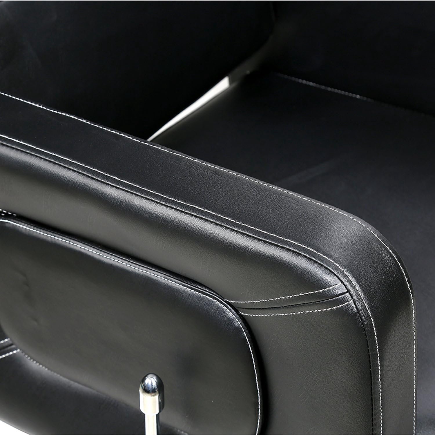 Professionele Hydraulische Kappersstoel met Verstelbare Rugleuning, Hoofdsteun en Voetsteun – Barber Chair voor Salon, Barbershop en Beauty