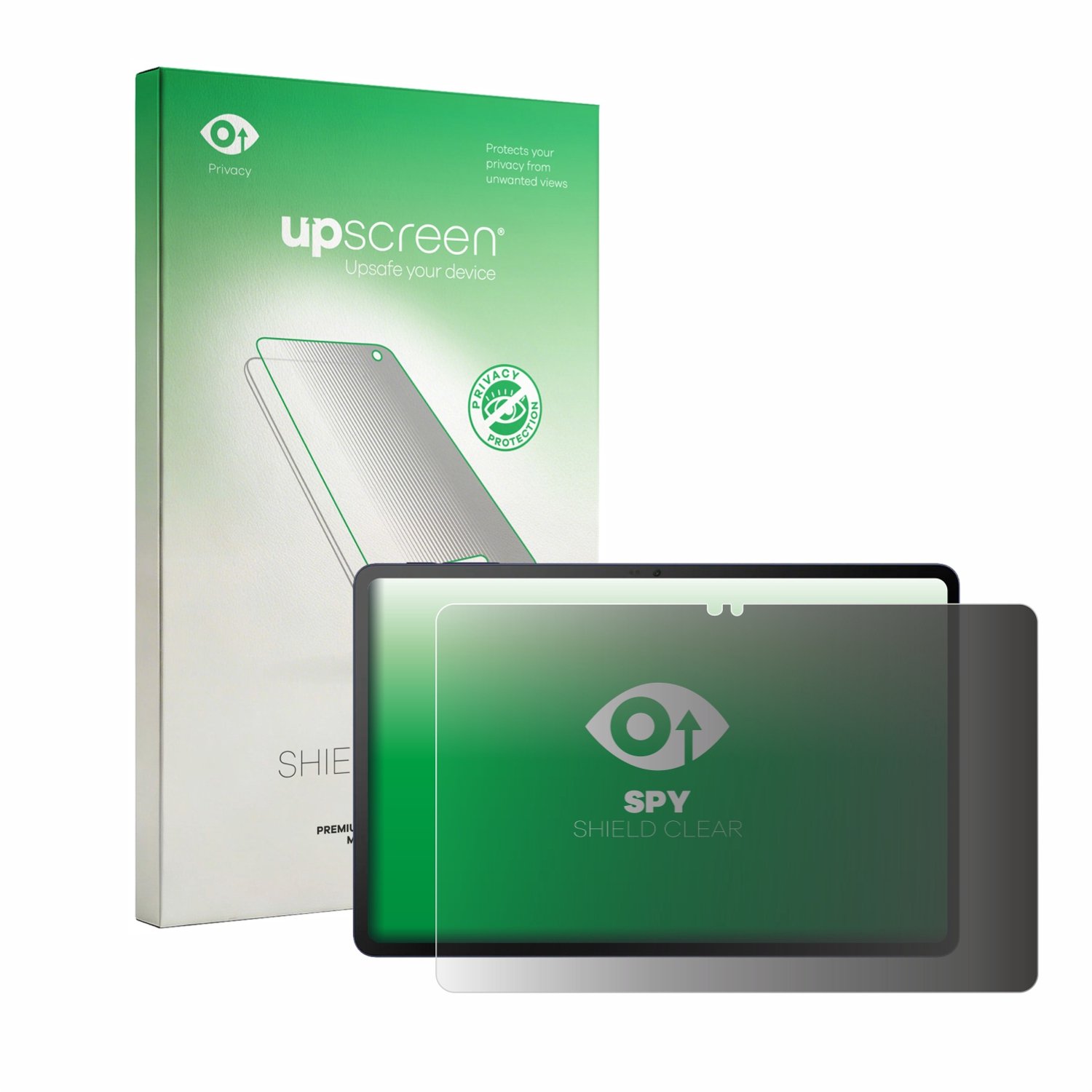 upscreen - privacy screenprotector voor TCL TAB A1 - Folie Beschermfolie Blauwlichtfilter
