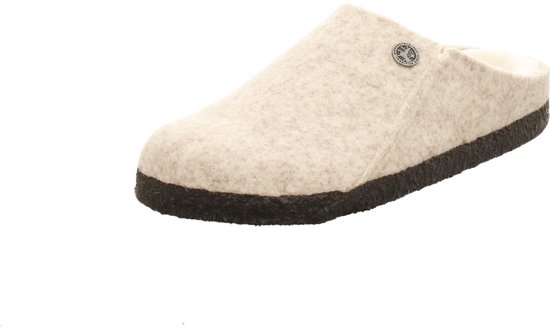 Birkenstock Zermatt Shearling Felt Beige Pantoffels