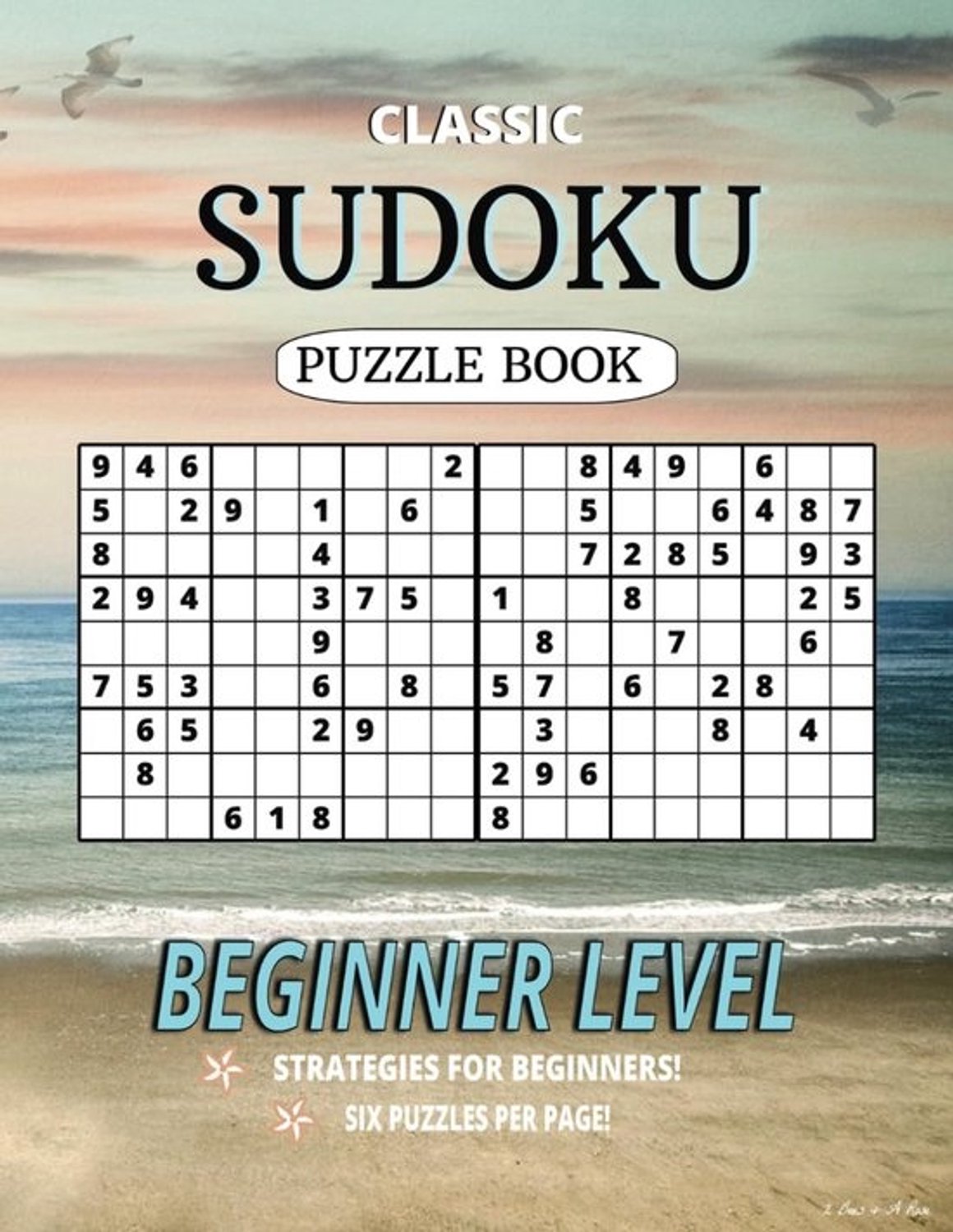Boek met logische puzzels - Puzzels voor de hersenen - Tijdverdrijf - Meer dan 370 puzzels - 21.6 x 27.9 cm