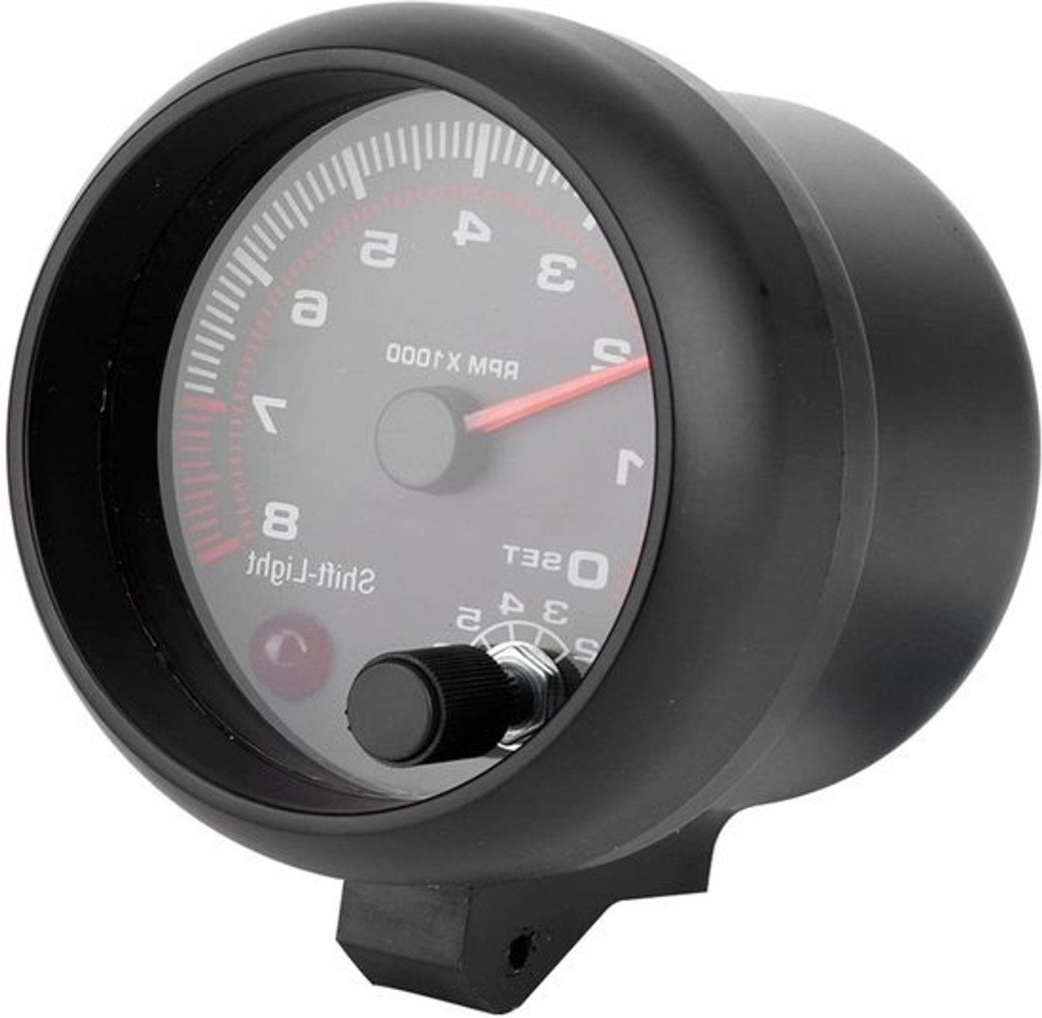 Auto Toerenteller - Universele Meter - Motortoerental Aflezen - 0-8000 RPM Bereik - 375 Inch - Zwart
