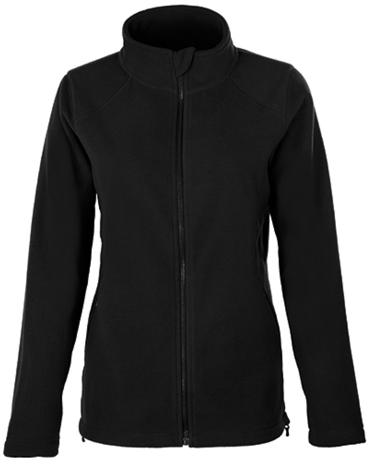 HRM Women´s Full- Zip Fleece Jacket HRM1202 - Black - L
