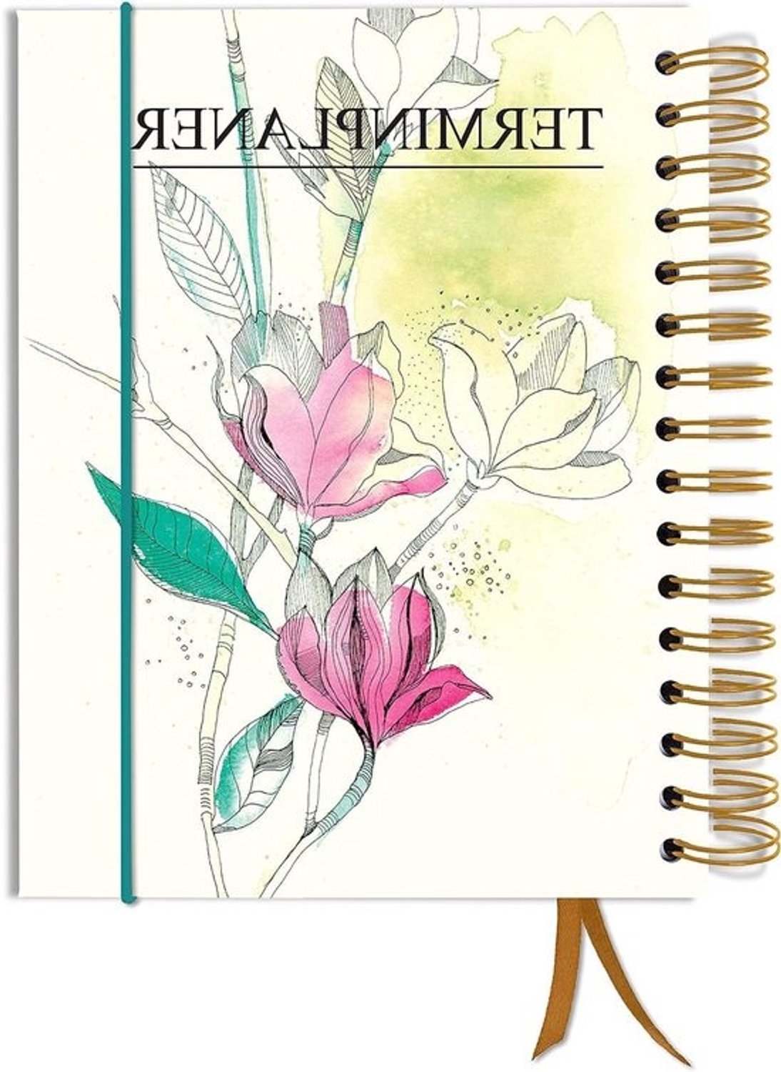 Weekplanner A5+ - Agenda-organizer - Dagelijks plannen - Ongedateerd - 18.5 x 21.5 cm - Magnolia
