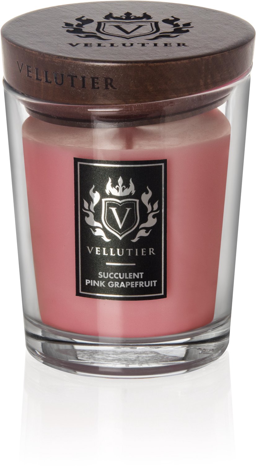 Vellutier Medium Candle Succulent Pink Grapefruit