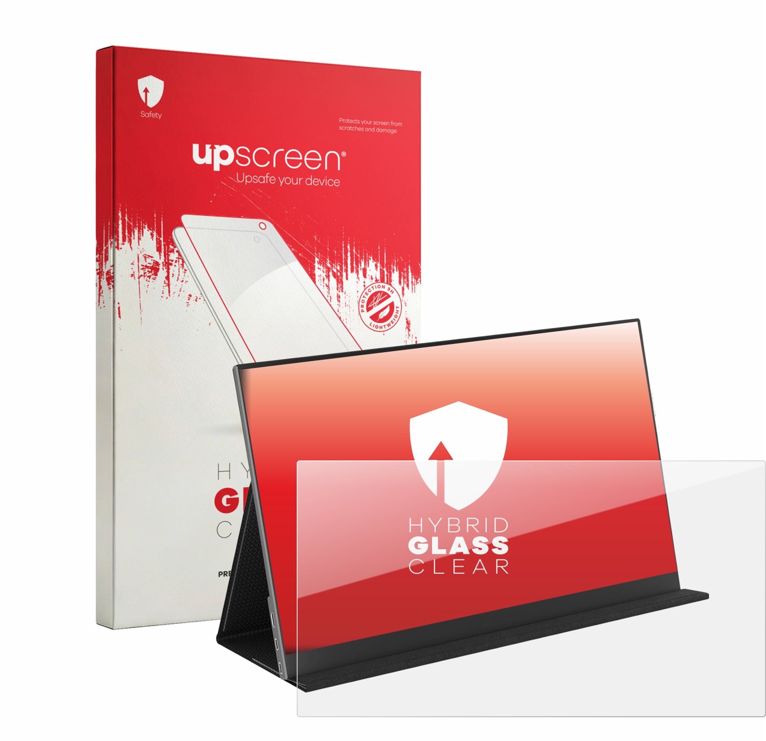 upscreen - Screenprotector voor HONGO P156A06 - Folie Beschermfolie Beschermglas transparant