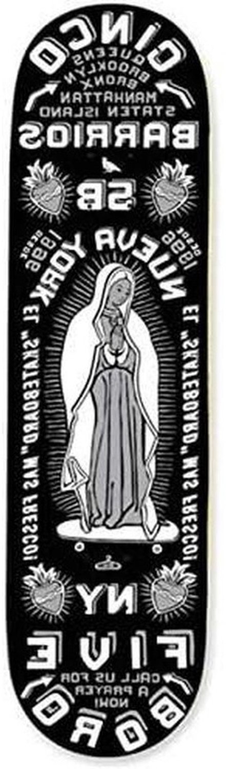 Skateboarddeck Popsicle-vorm Straat skaten Constructie van 7 lagen 8.25 x 32 Inch