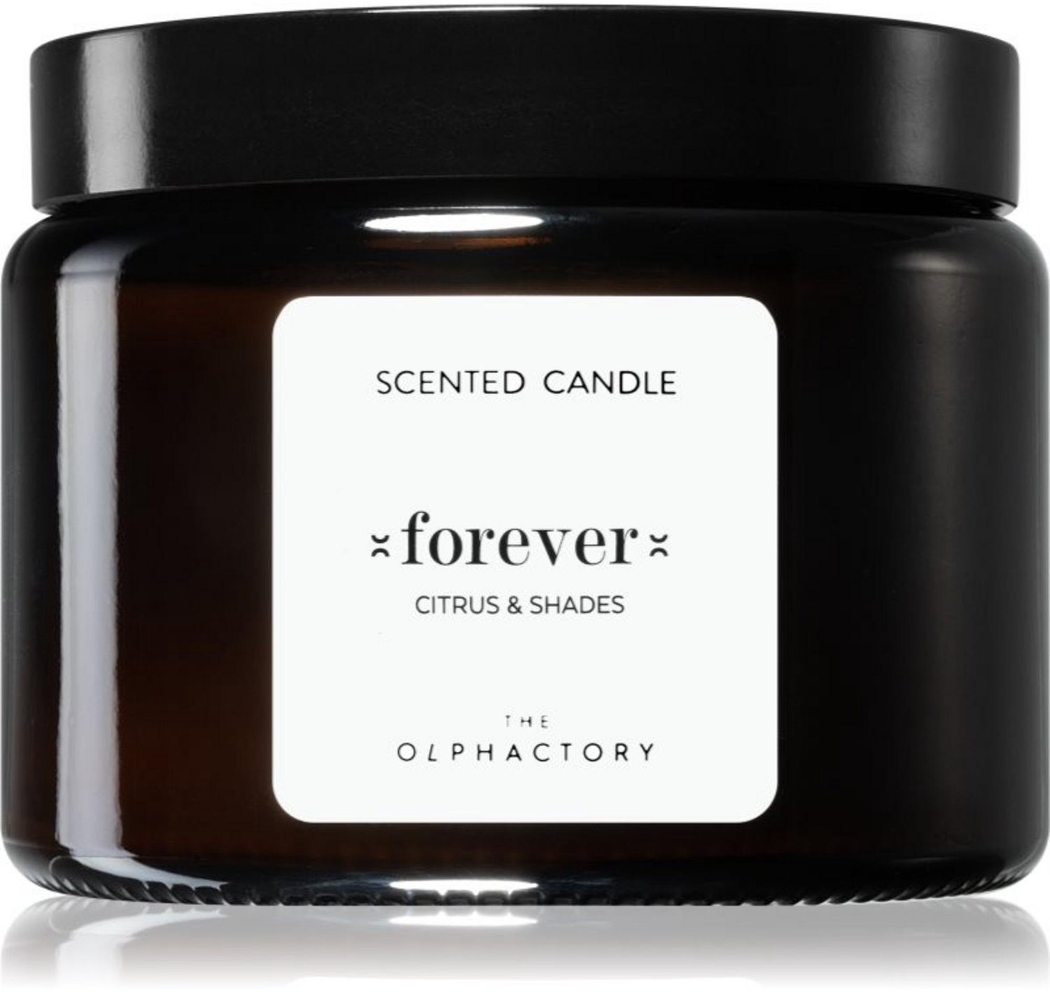 The Olphactory Forever Citrus & Shades geurkaars - 360 g