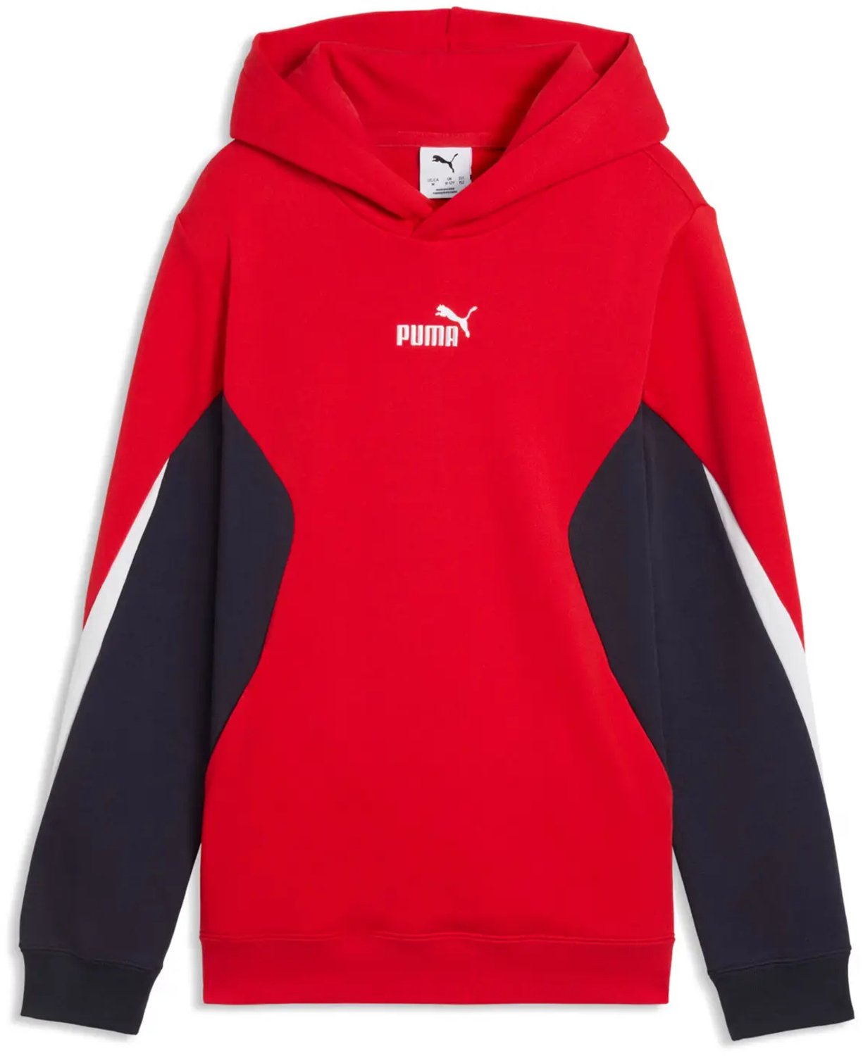 Junior Hoodie Puma ESS Block Rood