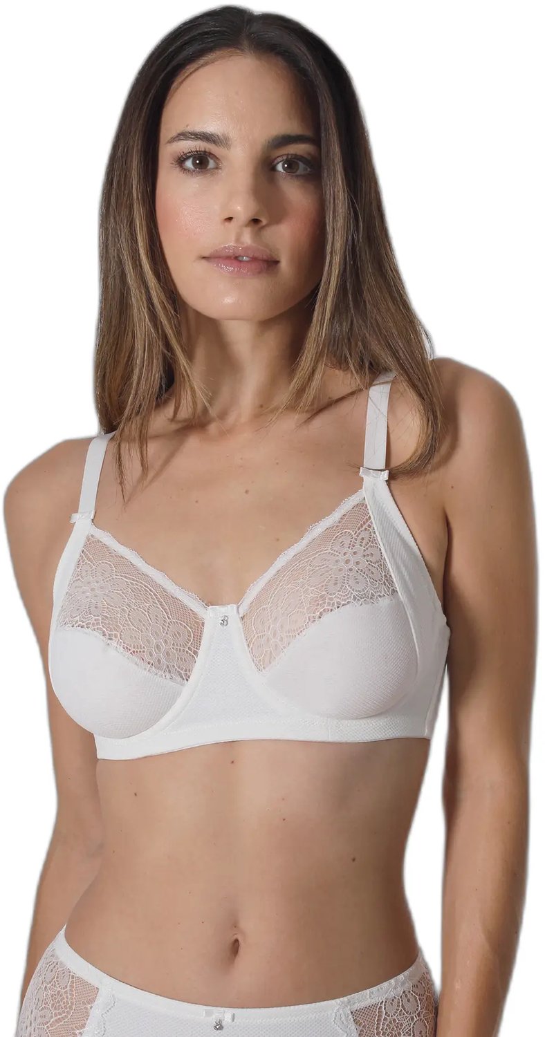Sassa Beugelbeha voor dames Sassa Jacquard Impressive ivoor