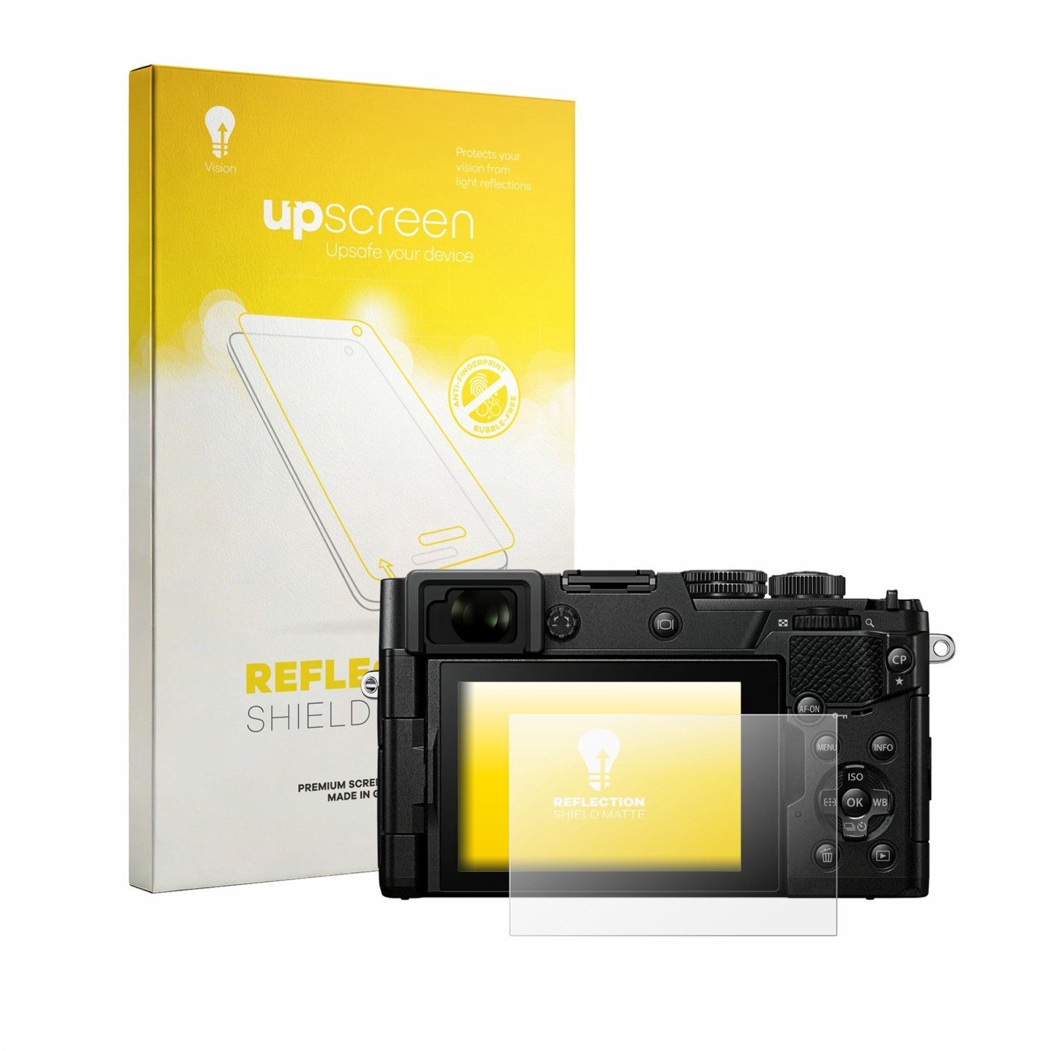 upscreen - Screenprotector voor OM System PEN - Folie Beschermfolie anti glare matte
