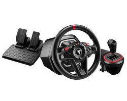 Thrustmaster T128-X + TH8S SHIFTER - Racestuur en Pedalen - Force Feedback - met shifter - voor PC, XBOX Series - geschikt voor Forza Horizon 6