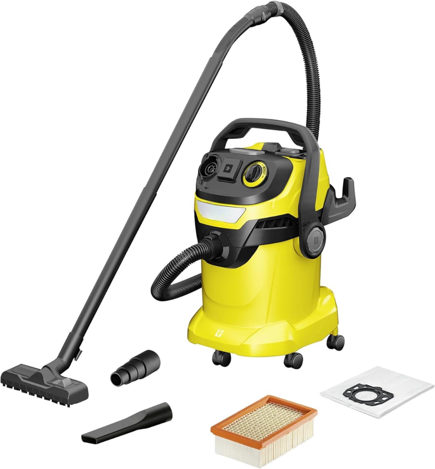Levo® Karcher Stofzuiger - Bouwstofzuiger - Festool Stofzuiger - Bouwstofzuiger Zonder Zak - Blauw en Zwart - 39cm x 40cm x 70cm