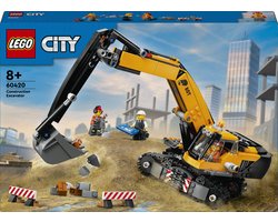 LEGO 60420 Yellow Construction Excavator