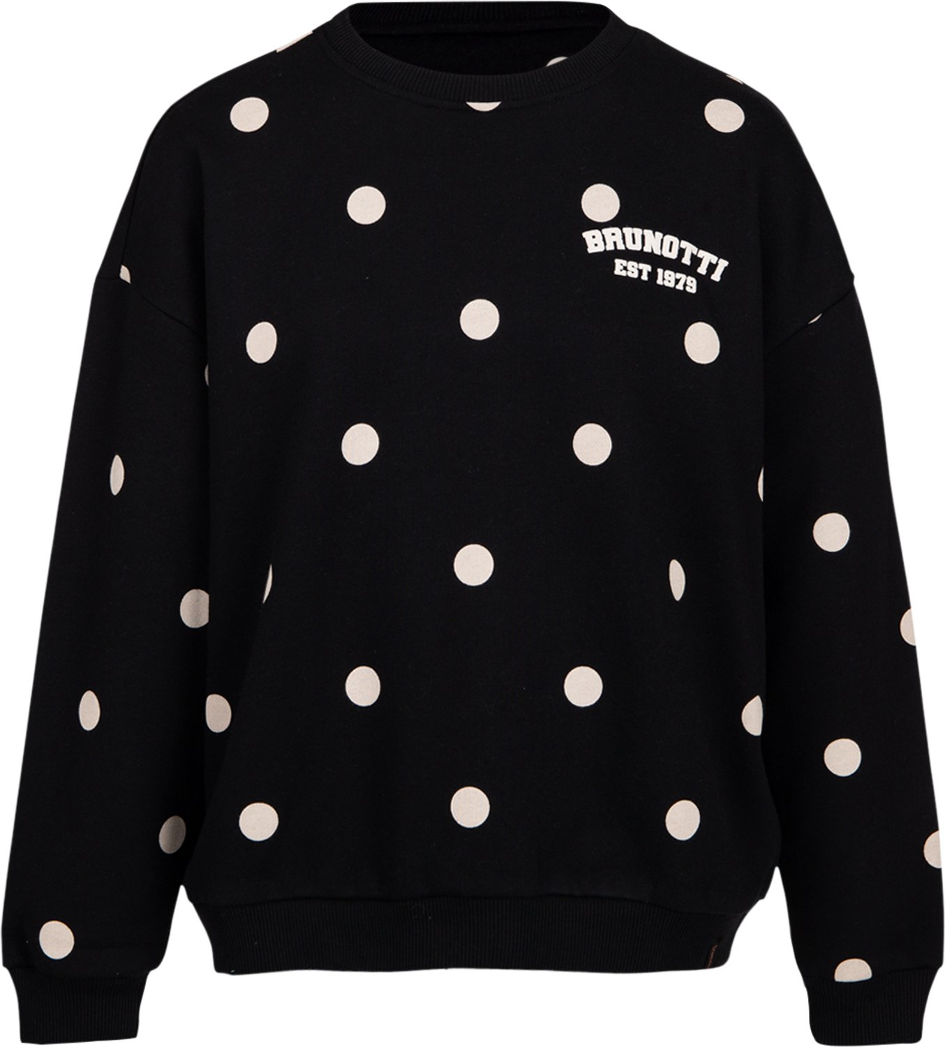 Brunotti Almira Sweater Dames – Trui Crewneck XXL Polka Dot Snow